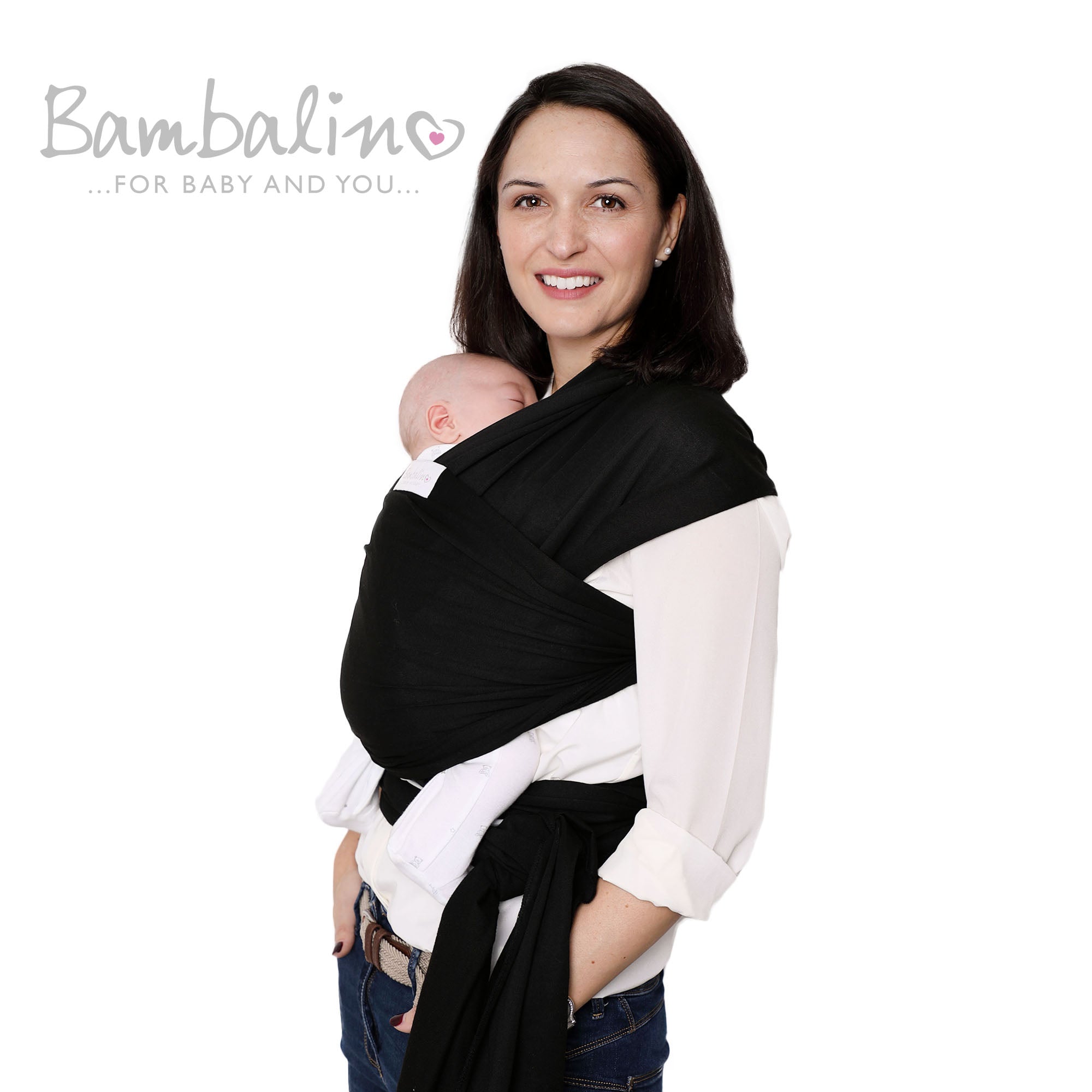 Black top baby carrier